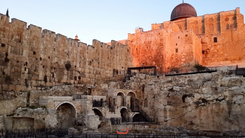 Иерусалим. Руины древнего города