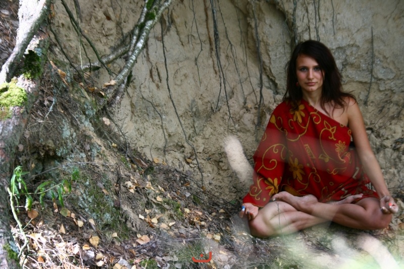 Медитация в лесу. Семинар сплав по Десне